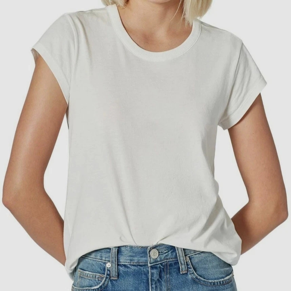 Joie White Short Sleeve Tee